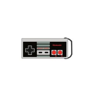 Nintendo Gürtelschnalle Classic Controller